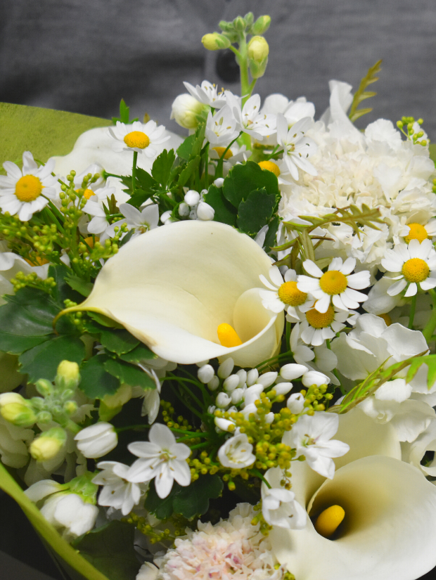 ナチュラルで清楚なブーケ 【ホワイト系】 |高級胡蝶蘭・贈答生花専門 ナチュラルで清楚なブーケ 【ホワイト系】 |高級胡蝶蘭・贈答生花専門